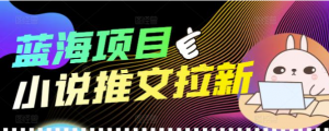 个人工作室创业项目：小说推文拉新项目可批量做【详细教程】外面收费6880-汇创资源网-一个提供最全的虚拟资源网站