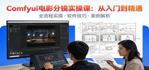 ComfyUI电影分镜一致性 全流程AI视频制作 零基础也能专业分镜-汇创资源网-一个提供最全的虚拟资源网站