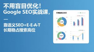不用盲目优化 Google SEO实战课 靠语义SEO+E-E-A-T 稳占搜索高位-汇创资源网-一个提供最全的虚拟资源网站