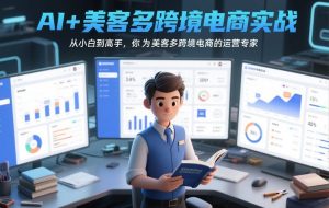 AI+美客多跨境电商实战 小白到高手 成为美客多跨境电商的运营专家-汇创资源网-一个提供最全的虚拟资源网站