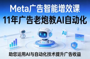Meta广告智能增效课 广告教AI自动化 AI与自动化技术提升广告收益-汇创资源网-一个提供最全的虚拟资源网站