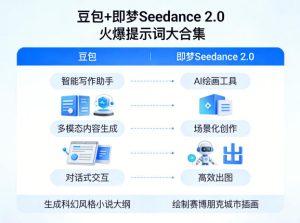 豆包+即梦Seedance 2.0，市面上卖的比较火爆的提示词大合集-汇创资源网-一个提供最全的虚拟资源网站