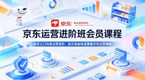 京东运营进阶班会员课程 新手入门与老运营进阶 掌握京东运营精髓 - 汇创资源网-一个提供最全的虚拟资源网站|汇创资源网-一个提供最全的虚拟资源网站
