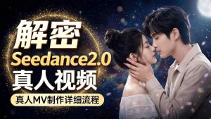Seedance 2.0解密教程：零基础制作真人MV全流程-汇创资源网-一个提供最全的虚拟资源网站
