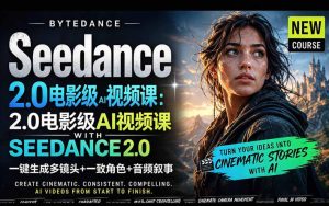 Seedance2.0 AI电影生成制作 一键多镜头+一致角色+音频叙事-中英 - 汇创资源网-一个提供最全的虚拟资源网站|汇创资源网-一个提供最全的虚拟资源网站