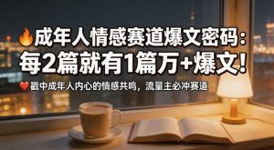 公众号流量主成年人情感心理赛道 流量最大受众最广主流赛道之一 - 汇创资源网-一个提供最全的虚拟资源网站|汇创资源网-一个提供最全的虚拟资源网站