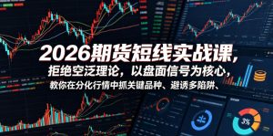 期货短线实战 拒绝空泛理论 盘面信号为核心 分化行情中抓关键品种 - 汇创资源网-一个提供最全的虚拟资源网站|汇创资源网-一个提供最全的虚拟资源网站