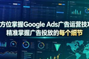 Google Ads广告运营技巧精准掌握广告投放的每个细节原创双语字幕-汇创资源网-一个提供最全的虚拟资源网站